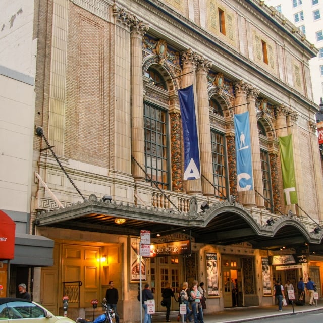 Exterior view of the american conservatory theater located in san francisco